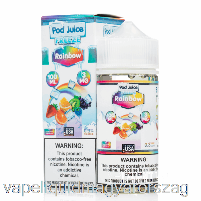 Freeze Rainbow - Pod Juice - 100ml 6mg Vape Folyadék